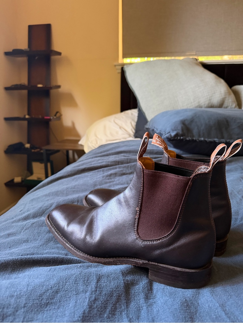 R.M. Williams Men’s Brown Chelsea Boots
